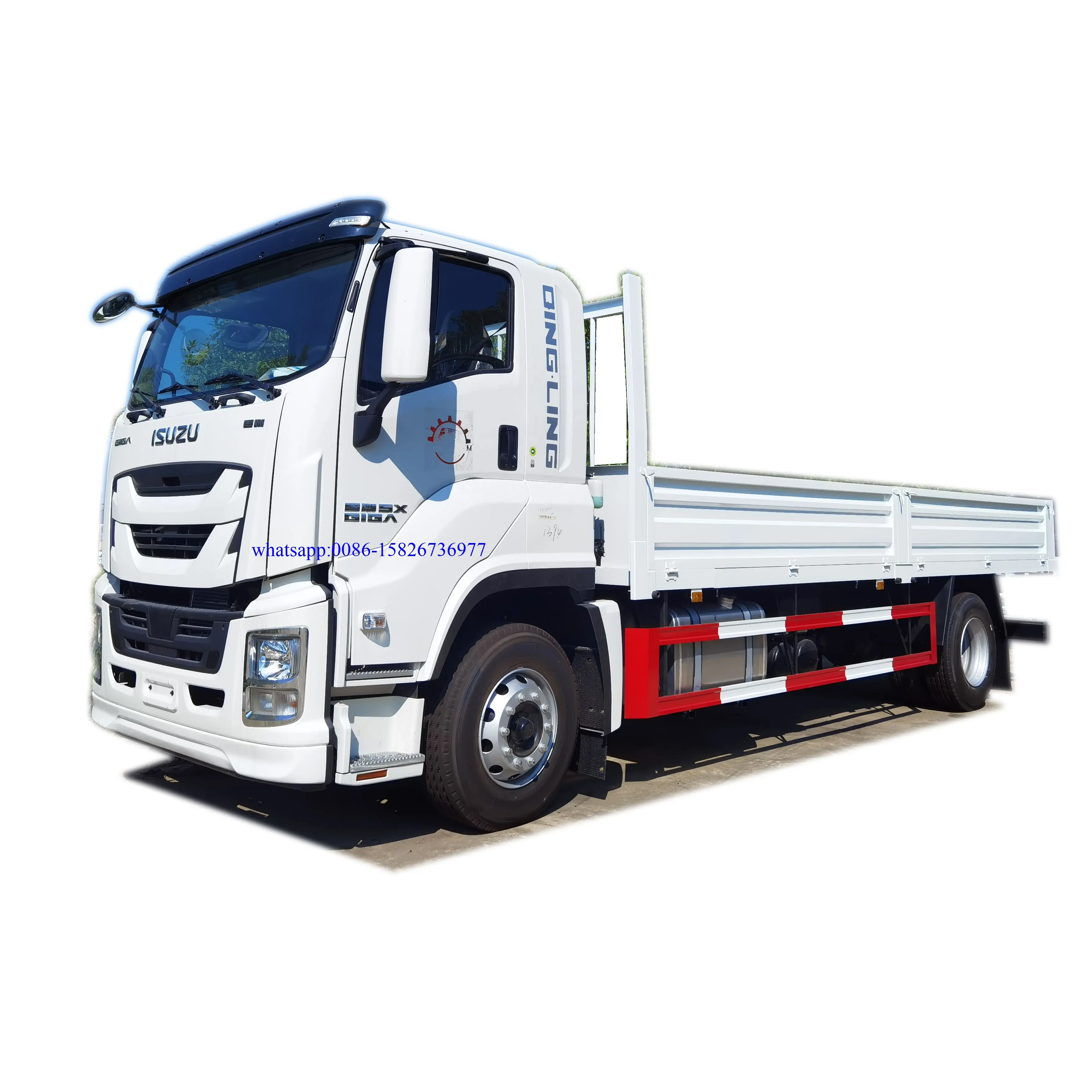 오리지널 일본 기가 12 톤 중장비 화물 밴 트럭 펜스 트럭 15 톤 ISUZU 화물 트럭 필리핀 판매