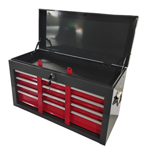带六个抽屉的便携式工具箱可锁定多用途工具箱工具箱 - Product Image 3