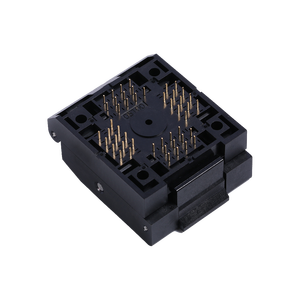 Burn - in &amp; Functional <strong>Testing</strong> QFP48 1.0 mm Pitch IC Test Socket with Flip Cover Easy Insertion Burn-In Adapter for MCU / <strong>FPGA</strong> - Product Image 3