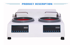 200mm double disc double control <strong>metallographic</strong> <strong>sample</strong> specimen grinding and <strong>polishing</strong> <strong>machine</strong>