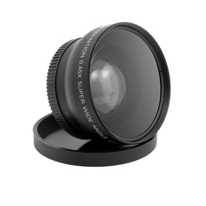 Canon Nikon Sony Pentax 52MMDSLRカメラ用のマクロレンズ交換付きHD52MM0.45x広角レンズ - Product Image 3