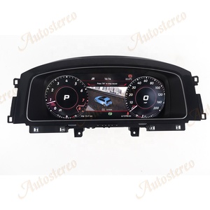 Per Volkswagen Golf 7 LCD Dashboard Auto Player Digital Cluster Instrument Panel multifunzionale QLED Speed Meter Head Unit - Product Image 4