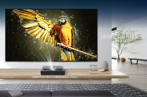 [Tecnología exclusiva] WUPRO 130 pulgadas BSP Pantalla gigante sin costuras Mejora la ganancia 130 "Pantalla ALR UST Marco fijo Pantalla de proyector ALR - Product Image 2