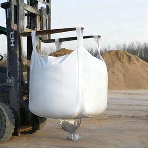 Superzakken Veiligheidsfactor 5:1 Platte Bodem <span class=keywords><strong>Pp</strong></span> Geweven Fibc Bulk Jumbo Zakken 1000Kg <span class=keywords><strong>Container</strong></span> Met Hoge Capaciteit - Product Image 2