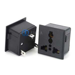 Multi <strong>functional</strong> <strong>socket</strong> AC-012 power <strong>socket</strong> card embedded three hole power <strong>socket</strong> with safety valve - Product Image 3