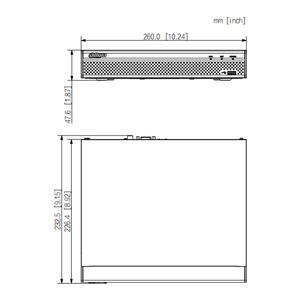 Grabadora de vídeo en red Dahua NVR, lista para enviar, Premium, 8CH, compacta, 1U, 8 PoE, 1HDD Lite - Product Image 6