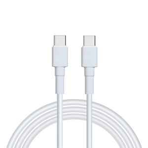 Trend beyaz 1m tpe usb c kablosu 60w max süper şarj tipi c için c uab kablosu şarj C port telefon - Product Image 1