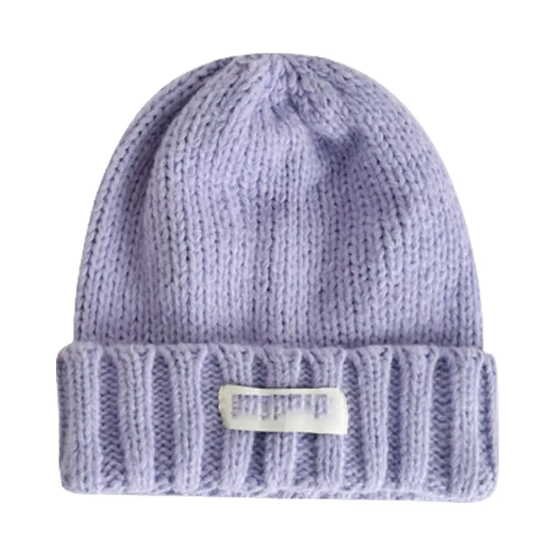 Le nouveau chapeau Baotou élégant garde au chaud en hiver chapeaux en tricot torsadé hiver femmes tricoté
