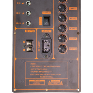 Amplificador receptor de 2 canales Amplificador DE POTENCIA ESTÉREO para el hogar Clase D Audio Amplificador de potencia profesional - Product Image 5