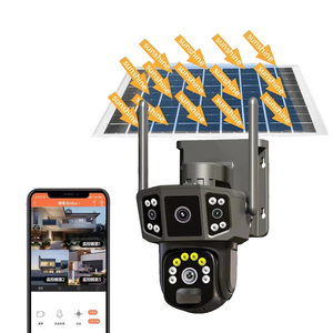 P3-8F 4MP Dual-Objektiv IP CCTV-Kamera WiFi-Batterie Solarenergie 4G Sim-Karte 4G Nacht version Bewegungs melder CMOS IP66 Innen gebrauch - Product Image 5