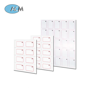 Fabrika özelleştirilmiş F08 çip levha düzeni 13.56mhz 2*5 3*8 4*4 5*5 Pvc Rfid Prelam iş kartları için kakma - Product Image 1