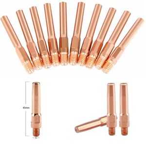 MIG Torch <strong>Tips</strong> Weld Contact <strong>Tip</strong> M6 X 40mm/ 45mm X 1.2 Cucrzr Material Manual Welding Contact <strong>Tip</strong> for MIG Welding - Product Image 3