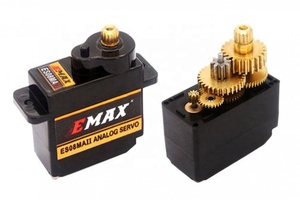 Original EMAX ES08MAII 12g Micro Metal Gear Servo analógico ES08MA II RC Servo para Rc Coche Barco Helicóptero Avión Robot Repuesto - Product Image 2