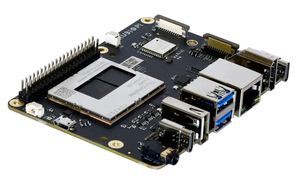 RUBIK Pi 3 es compatible con Android / Linux / LU / USB tipo A conector de cabecera de 40 pines conector M.2 M-key Micro USB y RTC Raspberry Pi