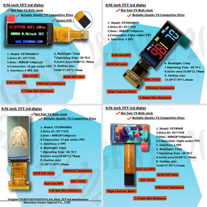 สีเต็มรูปแบบ80 * RGB160 0.96 "จอแสดงผล Tft Lcd/2สี Y & G OLED หน้าจอ I2C 0.96นิ้วจอแสดงผล OLED - Product Image 3
