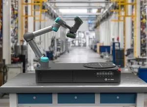 Universeller UR5-Roboterarm-Kol labor roboter mit 3D-Scanner als automat isierte 3D-Messstation für Maschinen neigung - Product Image 5