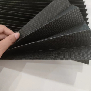 Dahili siyah dokunmamış kumaş gölge dikey desen gölge günlük kullanım için iğne deliği tekniği ile basit tarzı - Product Image 2