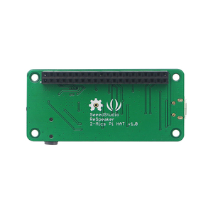 <strong>Raspberry</strong> <strong>Pi</strong> Respeaker 2-Mic <strong>Pi</strong> HAT Intelligent Voice Dual Microphone Compatible <strong>Raspberry</strong> <strong>Pi</strong> 4B / 3B+ / 3B / Zero W