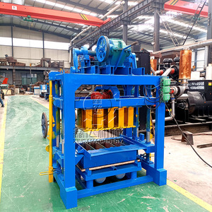 手動操作レンガブロック製造機4-40a人気デザイン中空舗装レンガメーカー - Product Image 3