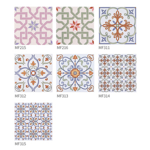 20X20CM Chất Lượng Cao Handmade Thiết Kế Sứ Hoa Sàn Gốm Encaustic Xi Măng Gạch Bar Truy Cập Tường Gạch - Product Image 6