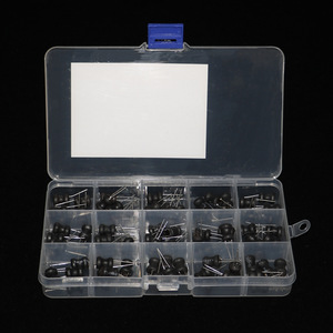 75Pcs/box 2.2uH-10mH 15Values <strong>x</strong> 5pcs 8*10mm Choke Inductors Assorted Kits for <strong>Arduino</strong> Project - Product Image 2