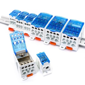 UKK 500A 690V1入力11出力ネジマウントバスバーユニポーラ配電ボックス電気端子ブロックコネクタ - Product Image 6