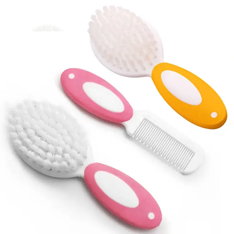 Set di spazzole e pettini per capelli di alta qualità per neonati set di spazzole e pettini per barba logo personalizzato