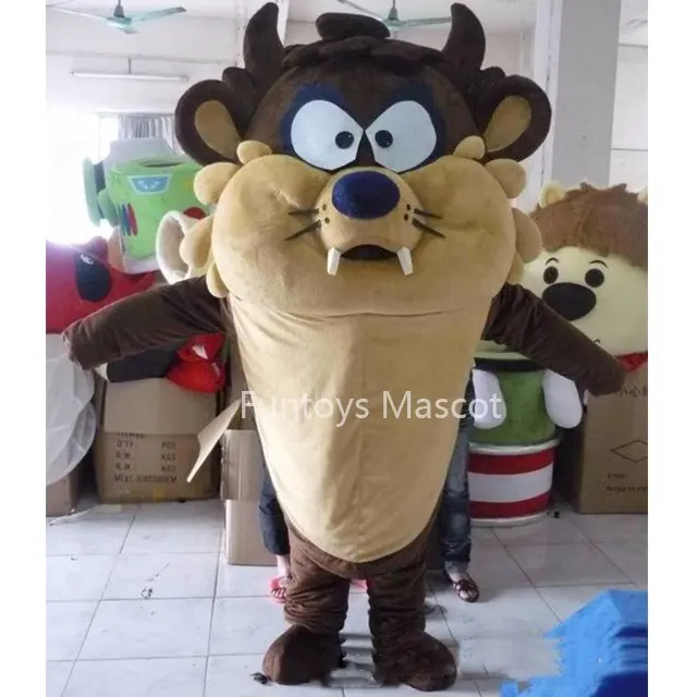 Funtoys CE al aire libre la cabeza de Tasmania diablo traje de la mascota para adultos ropa para la venta