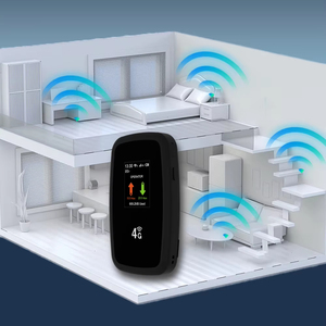 JIMI 3900 мАч аккумулятор портативный 300 Мбит/с Wi-Fi роутер Sim-карта ESIM поддерживает 2,4G функции брандмауэра VPN WiFi Wifi - Product Image 2