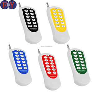 Leistungs starker 12-Tasten-433-MHz-HF-Fernbedienungs-Lerncode-Sender für das Garagentor-Kranlicht-Automatisierung system - Product Image 5