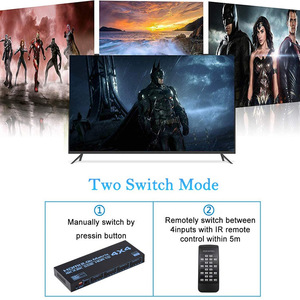 Matriz HDMI2.0b de alta calidad, 4 en 4, matriz HDMI 4x4, matriz HDMI 4K60HZ, HDCP2.3 HD - Product Image 3