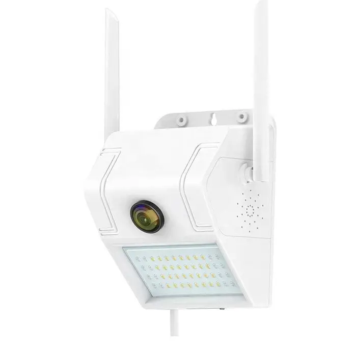 Türlicht1080P Wasserdichte WIFI Wireless Außenwand leuchte Webcam-Sicherheits kamera mit PIR-Sirenen alarm