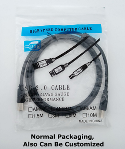Pure Copper <strong>USB</strong> a to <strong>USB</strong> B <strong>Printer</strong> Cable for <strong>Computer</strong> PVC Jacket and Foil Shielding for <strong>Connecting</strong> Scanner - Product Image 5