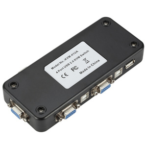 Factory Price <strong>KVM</strong> <strong>Switch</strong> 4 Port PC Monitor <strong>Switches</strong> for Computer Keyboard Mouse Monitor