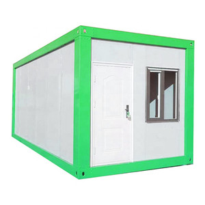 钢结构预制现代木制廉价2层带厕所容器全集装箱住宅 - Product Image 1