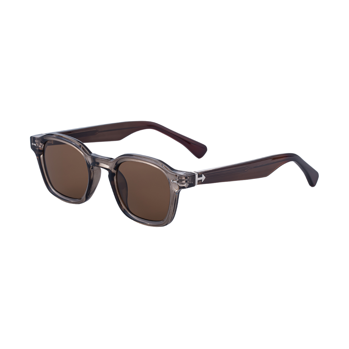 C6 Transparency Gray Frame Brown