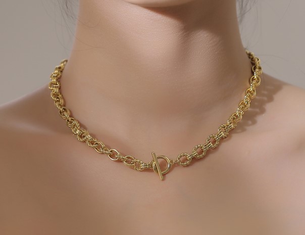 Gold Plated Clavicle chain