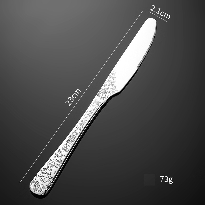 Couteau de table en argent