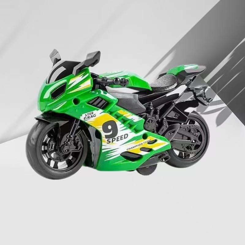 moto nue-vert