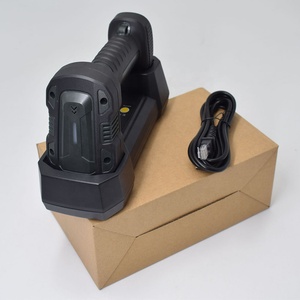 Tất cả các màu đen không dây 433mzh + Bluetooth 2D công nghiệp không thấm nước Máy quét mã vạch với chuyển đổi và cặp Botton OEM - Product Image 6