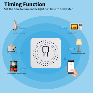 Tuya 16A 10A Wifi Switch Smart Breaker-Modul unterstützt Smart Life APP-Fernbedienung schalter Sprachrelais-Timer Google Home Alexa - Product Image 6