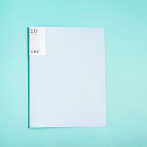 Carpeta de libros de papel para examen de estudiantes A4 de gran capacidad con inserción transparente de varias páginas, bolsa de archivos de oficina PP para almacenamiento de datos - Product Image 6