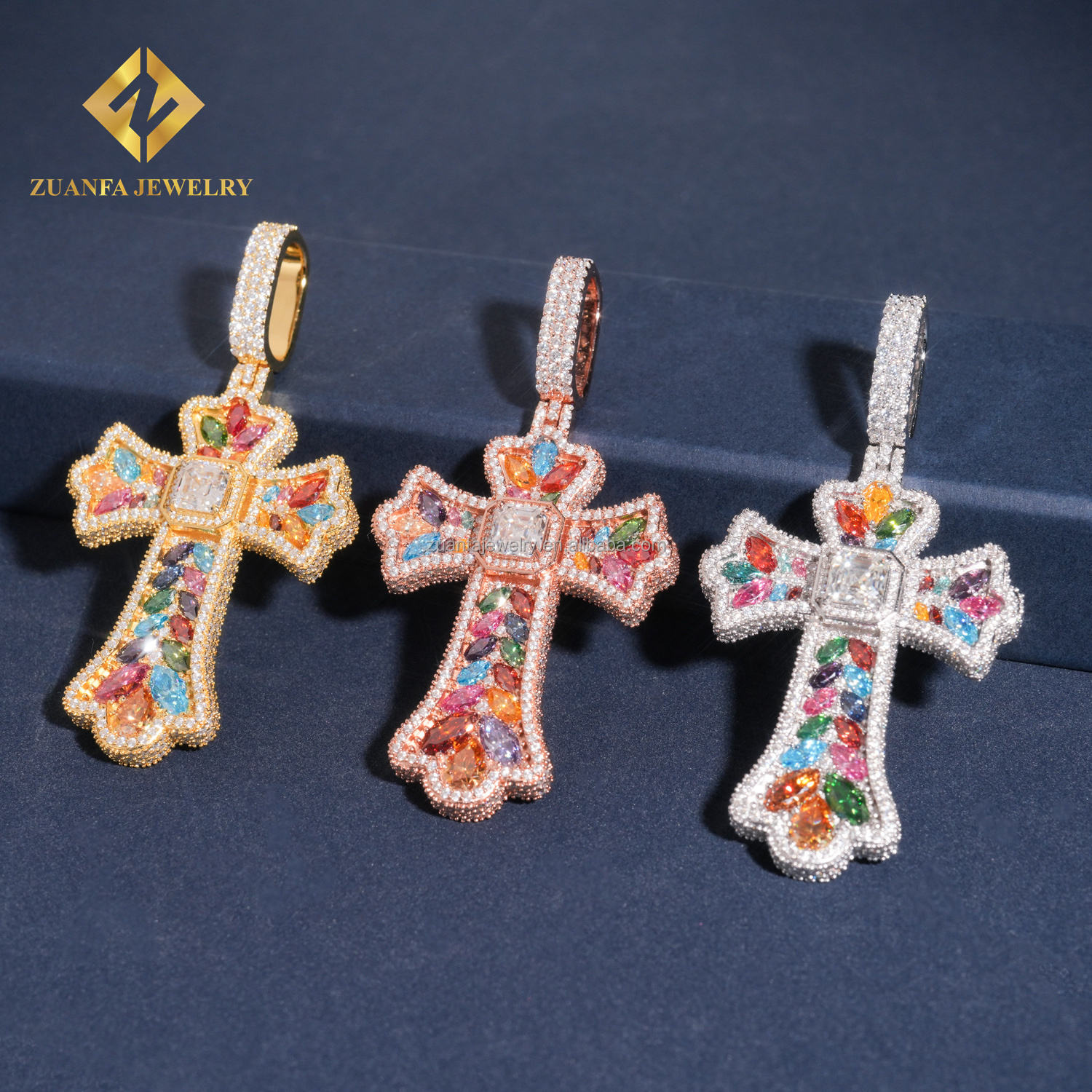 Silver+rainbow stone