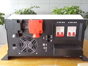 Growatt-inversor de baja frecuencia FPS 10000T DVM, inversor de 120/240Vac, salida de fase dividida, controlador de carga Solar MPPT integrado