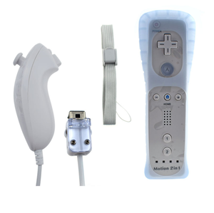 จอยสติ๊กควบคุมระยะไกลแบบ2 In 1,จอยสติ๊กสำหรับ Nintendo Wii จอยสติ๊กเล่นเกมโมชั่นพลัส Nunchunk จอยสติ๊กสำหรับ Nintend Wii Gamepad - Product Image 6