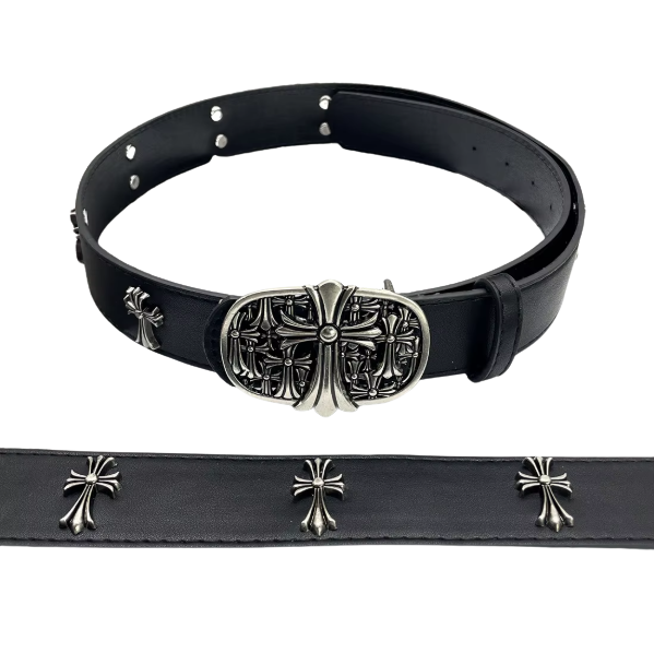 Espada Sagrada con Remaches Cruzados Múltiples Black Cross