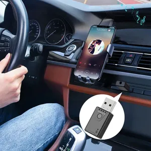 USB蓝牙5.4适配器发射器接收器蓝牙加密狗无线USB蓝牙5.3音频适配器电脑笔记本电脑 - Product Image 3