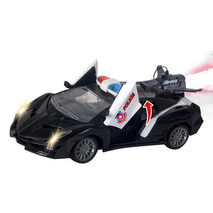 1:24 ölçekli Mini araç modeli 27mhz RC polis spor yarış araba su sprey ve ışık ile, açık kapılar - Product Image 3