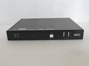 4K60 распределенный IP-приемник/декодер потокового мультимедиа подходит для различных малых и средних, средних и крупных проектов - Product Image 4