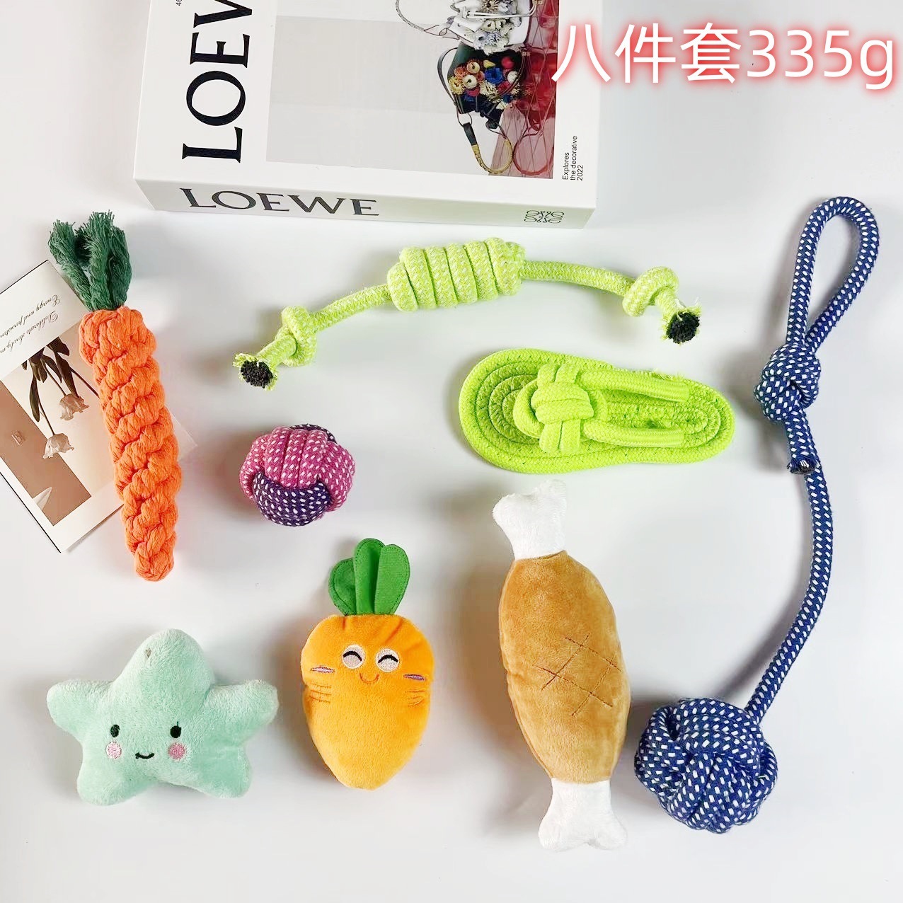 8-piece set 335g